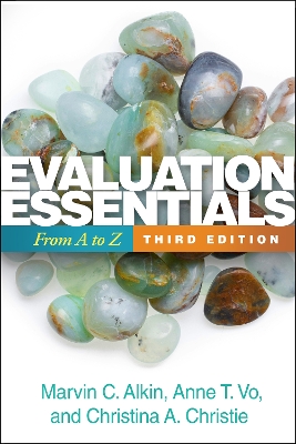 Book cover for Evaluation Essentials, Third Edition