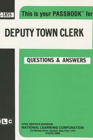 Cover of Deputy Town Clerk