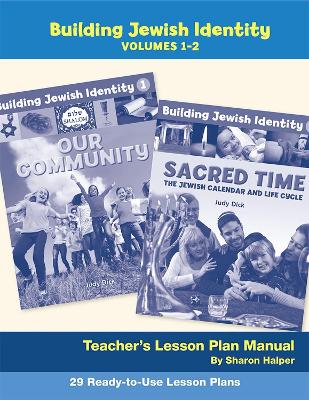 Book cover for Building Jewish Identity Lesson Plan Manual (Vol 1 & 2)