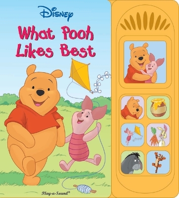 Book cover for What Pooh Likes Best