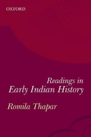 Cover of Early Indian History