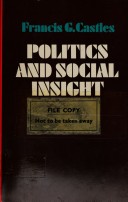 Book cover for Politics and Social Insight