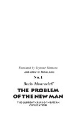 Cover of The Problem of the New Man