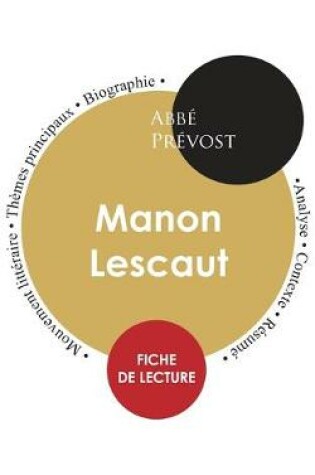 Cover of Fiche de lecture Manon Lescaut (Etude integrale)