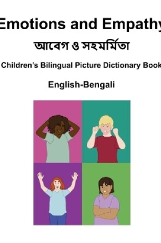 Cover of English-Bengali Emotions and Empathy Children's Bilingual Picture Dictionary Book