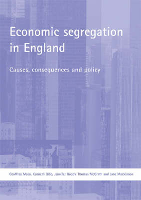 Book cover for Economic segregation in England