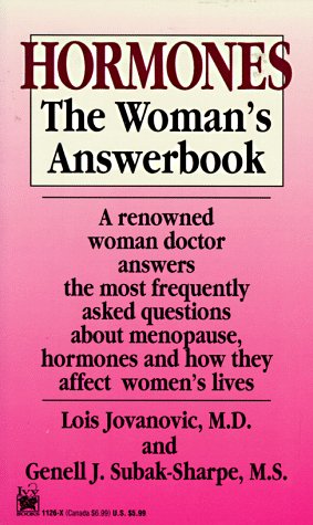 Book cover for Hormones: the Woman's Answer Book