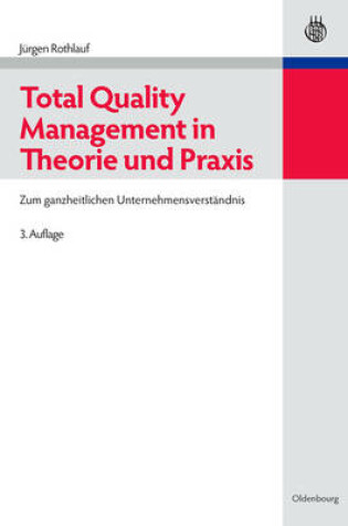 Cover of Total Quality Management in Theorie Und Praxis