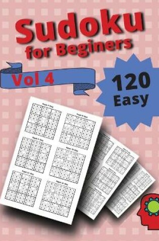 Cover of 120 Easy Sudoku for Beginners Vol 4