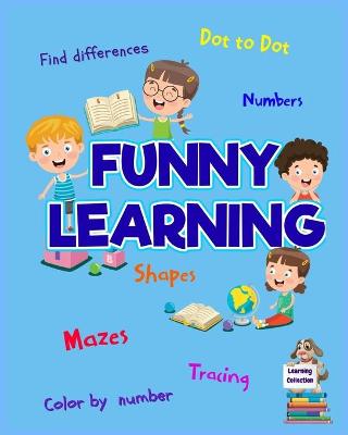 Book cover for Funny Learning Activity book for Kids