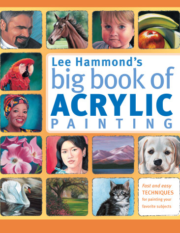 Book cover for Lee Hammond's Big Book of Acrylic Painting