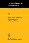 Book cover for Model Theory and Algebra