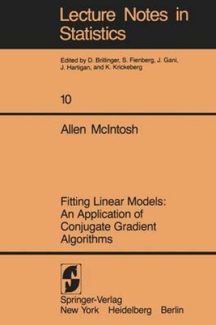 Cover of Fitting Linear Models