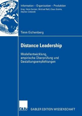 Cover of Distance Leadership