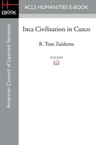 Cover of Inca Civilization in Cuzco