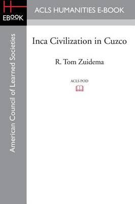 Book cover for Inca Civilization in Cuzco