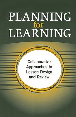 Book cover for Planning for Learning