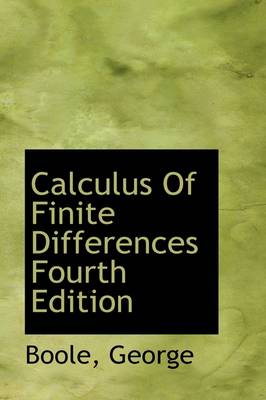 Book cover for Calculus of Finite Differences Fourth Edition