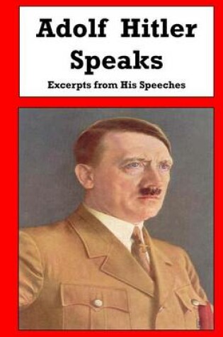 Cover of Adolf Hitler Speaks