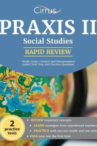 Cover of Praxis II Social Studies Rapid Review Study Guide