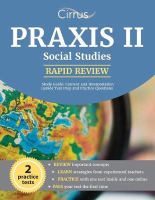 Book cover for Praxis II Social Studies Rapid Review Study Guide