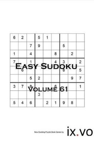 Cover of Easy Sudoku Volume 61