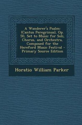 Cover of A Wanderer's Psalm