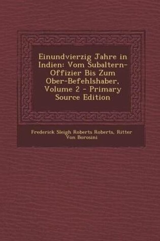 Cover of Einundvierzig Jahre in Indien