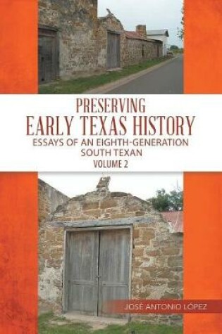 Cover of Preserving Early Texas History