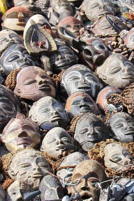 Book cover for African Face Masks on Display