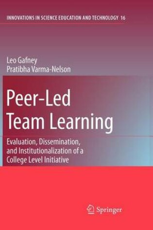 Cover of Peer-Led Team Learning