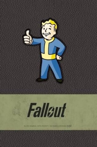 Cover of Fallout Hardcover Ruled Journal