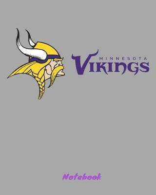 Book cover for Minnesota Vikings Notebook