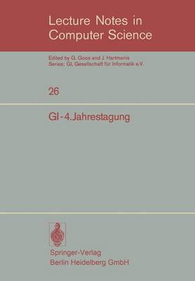 Cover of GI-4.Jahrestagung