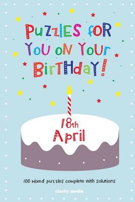 Book cover for Puzzles for you on your Birthday - 18th April