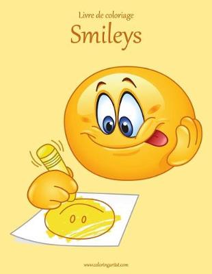 Cover of Livre de coloriage Smileys 2