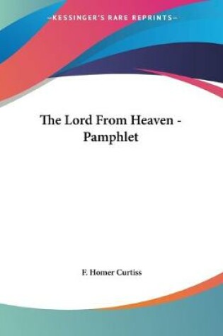 Cover of The Lord From Heaven - Pamphlet