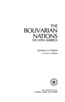 Cover of Bolivian Nations of Latin America