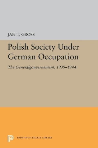 Cover of Polish Society Under German Occupation