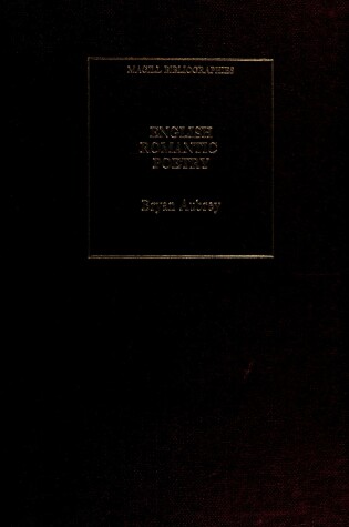 Cover of Magill's English Romantic Poetry