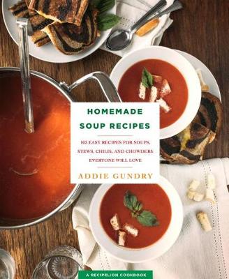 Book cover for Homemade Soup Recipes