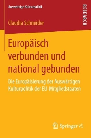 Cover of Europaisch Verbunden Und National Gebunden