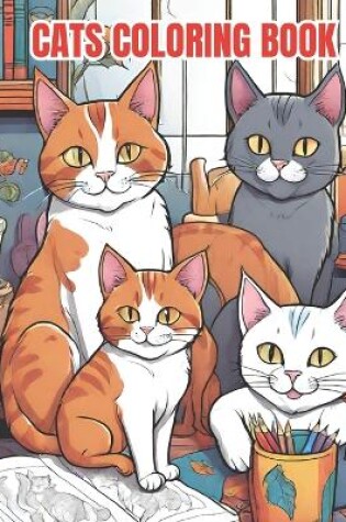 Cover of Cats Coloring Book