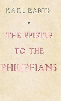 Book cover for The Epistle to the Philippians