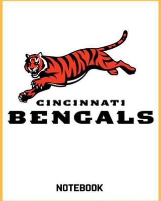 Book cover for Cincinnati Bengals Notebook