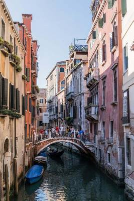 Book cover for A Narrow Canal in Venice Italy