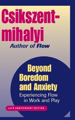 Book cover for Beyond Boredom and Anxiety