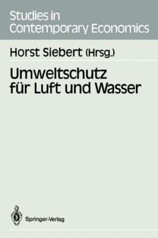 Cover of Umweltschutz Fur Luft Und Wasser