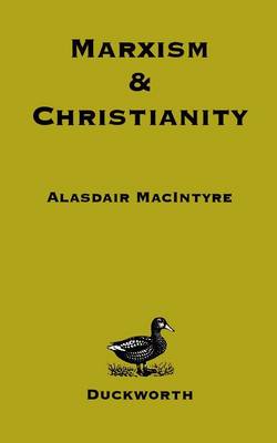 Book cover for Marxism and Christianity