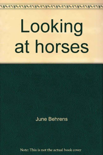 Cover of Looking at Horses